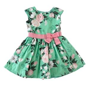 green emerald velvet dress Carters Lime & Green Dress – Tomorrow's Child Resale